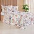 Kit Cobre Leito Colcha King 3 Peças Boutis Estampada Dupla Face Belle