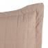 Kit Cobre Leito Colcha Queen 3 Peças Percal 200 Fios 100% Algodão Classic Dupla Face Matelassê Cáqui