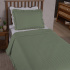 Kit Cobre Leito Colcha Solteiro 2 Peças Amore Matelado Dupla Face Verde