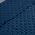 Kit Cobre Leito Colcha Super King 3 Peças Matelado Dupla Face Dots 300 Fios Azul Marinho