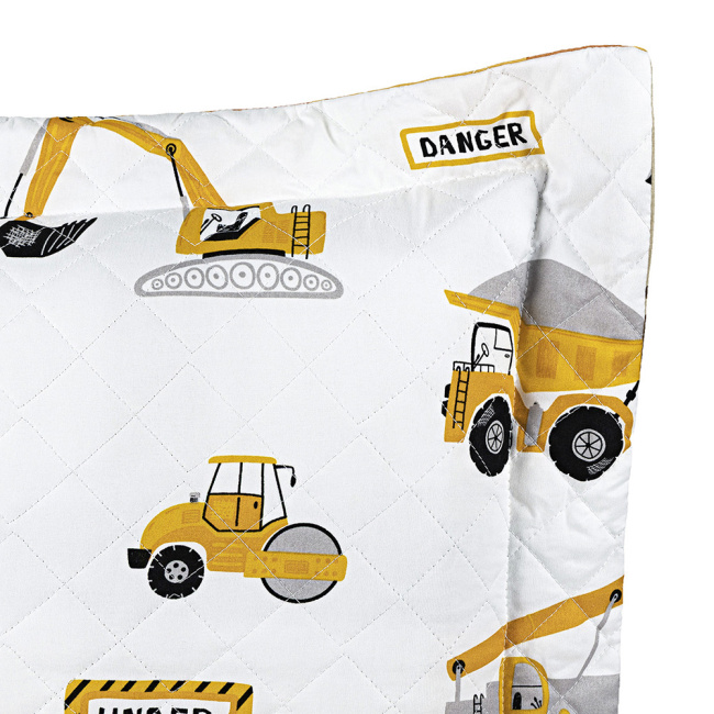 Kit Colcha Cobre Leito 2 Peças Solteiro Colorê Dupla Face Matelassê Truck