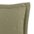 Kit Colcha Cobre Leito 3 Peças King Maxime 300 Fios Matelassê Bordado Oliva