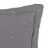 Kit Colcha Cobre Leito 3 Peças Queen Maxime 300 Fios Matelassê Bordado Cinza