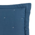 Kit Colcha Cobre Leito 3 Peças Queen Maxime 300 Fios Matelassê Bordado Petroleo