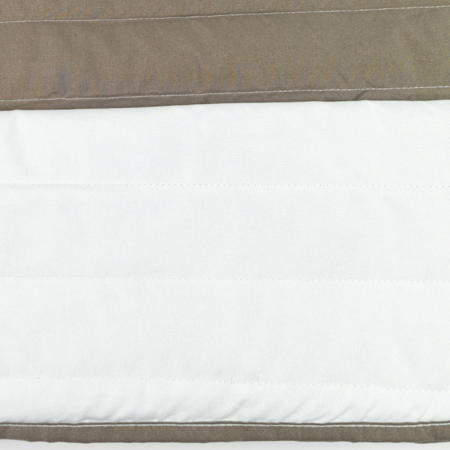 Kit Colcha Cobre Leito Dupla Face 200 Fios Matelassê Colors Cáqui/Palha