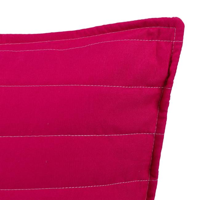 Kit Colcha Cobre Leito Dupla Face 200 Fios Matelassê Colors Pink/Rosa