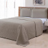 Kit Colcha Cobre Leito Matelado Basics Cáqui