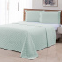 Kit Colcha Cobre Leito Matelado Basics Verde