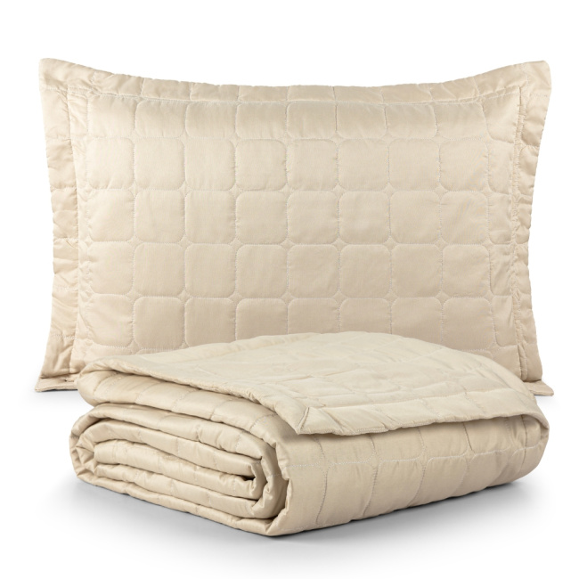 Kit Colcha Cobre Leito Matelassê Dupla Face Berlim