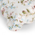 Kit Coordenado Queen 7 Peças (Cobre Leito + Jogo Lençol) Attuale Floral Branco
