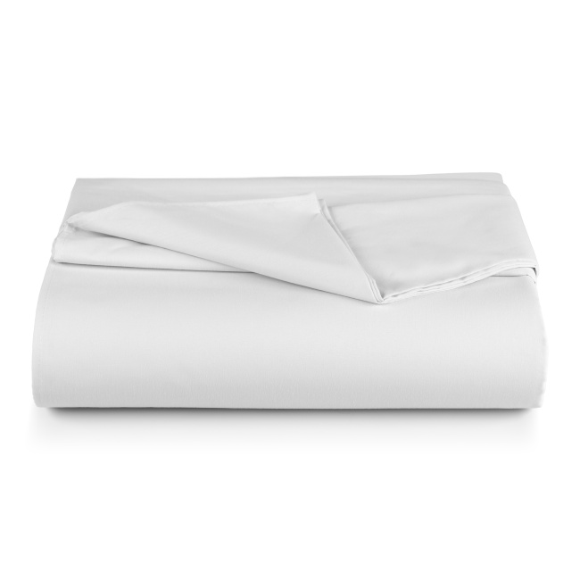 Lençol Casal Sem Elástico Avulso Encanto 150 Fios 100% Algodão Branco