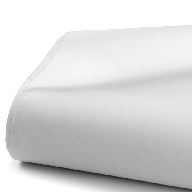 Lençol Queen Sem Elástico Avulso Encanto 150 Fios 100% Algodão Branco