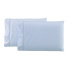 Par de Fronhas Percal Premium 230 Fios 100% Algodão 50x70cm Ponto Palito Azul