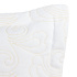 Par De Porta Travesseiro London 70x50cm 400 Fios Bordado Com Aba Americana Branco