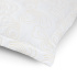 Par De Porta Travesseiro London 70x50cm 400 Fios Bordado Com Aba Americana Branco