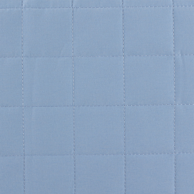 Par de Porta Travesseiros Classic 70x50cm 200 Fios 100% Algodão Azul Claro