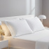 Par de Porta Travesseiros Classic 70x50cm 200 Fios 100% Algodão Branco