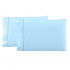 Kit 2 Fronhas de Travesseiro 50x70cm Percal 200 Fios 100% Algodão Ponto Palito Azul