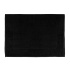 Tapete De Banheiro 50x70cm Algodão 400g/m² Piso Antiderrapante Basic Preto
