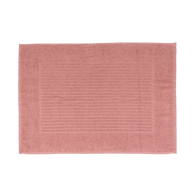 Tapete De Banheiro 50x70cm Algodão 400g/m² Piso Antiderrapante Basic Rosa Cupcake