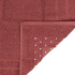 Tapete De Banheiro 50x75cm Algodão 580g/m² Piso Antiderrapante Sofisticata Carmim