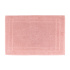 Tapete De Banheiro 50x75cm Algodão 580g/m² Piso Antiderrapante Sofisticata Rosa Romã
