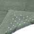 Tapete De Banheiro 50x75cm Algodão 580g/m² Piso Antiderrapante Sofisticata Verde Amazônia