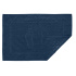 Tapete de Banheiro Piso Atoalhado Pezinho 100% Algodão 70x46cm Azul Marinho