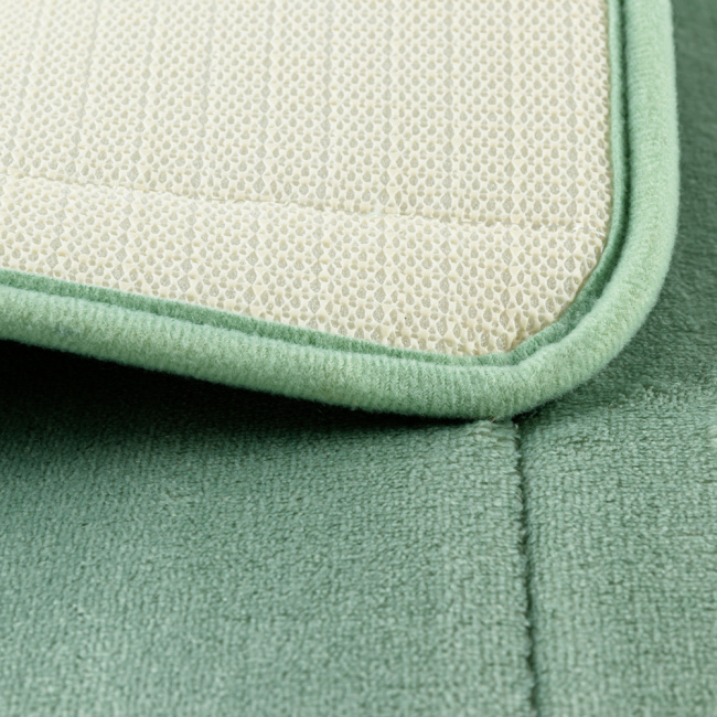 Tapete Ultra Absorvente 60x40cm Soft Antiderrapante 100% Poliéster