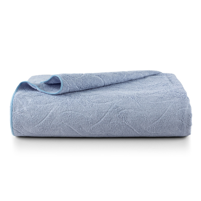 Toalha Banhão 160x80cm Ultra Leve Banho Acquadry Azul Claro