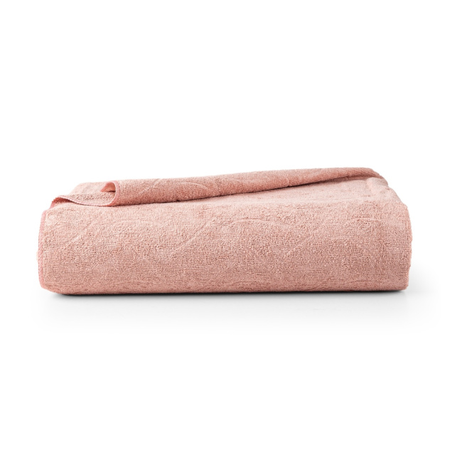 Toalha Banhão 160x80cm Ultra Leve Banho Acquadry Rosa Claro