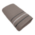 Toalha De Banho 350g/M² Banhão Fio Penteado Verona Taupe