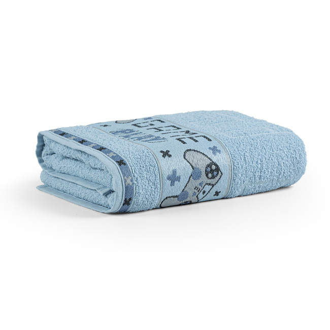 Toalha De Banho Kids Minimi 315g/M² Avulsa 115x75cm 100% Algodão Game