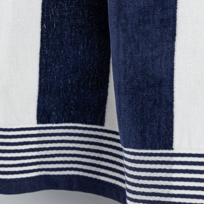 Toalha De Banho Praia Sardenha 390g/M² Banhão 100% Algodão Azul Marinho
