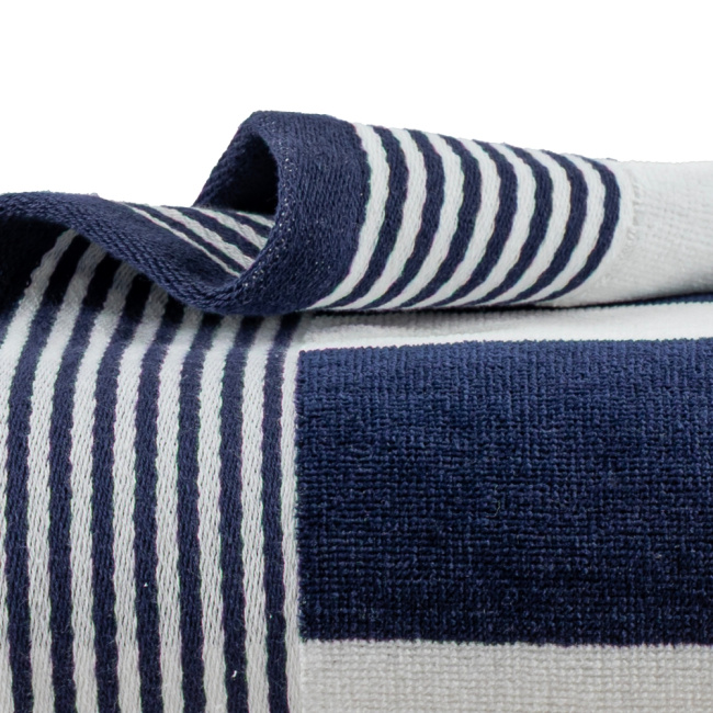 Toalha De Banho Praia Sardenha 390g/M² Banhão 100% Algodão Azul Marinho