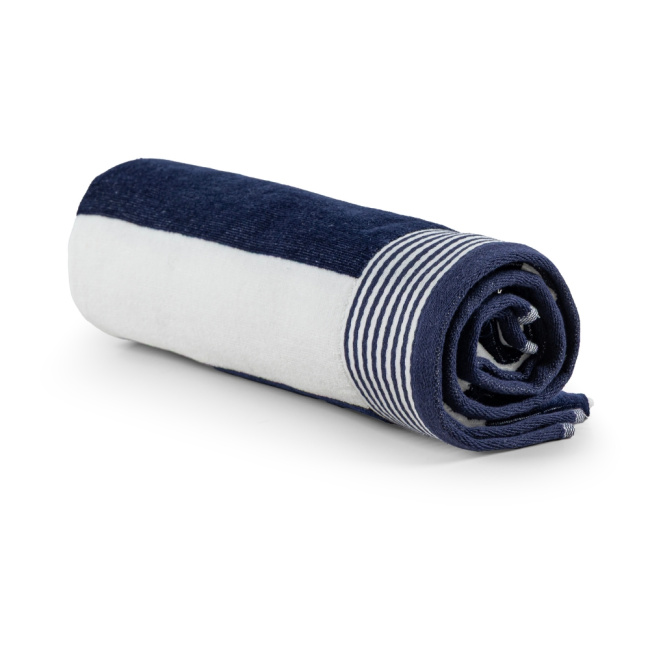 Toalha De Banho Praia Sardenha 390g/M² Banhão 100% Algodão Azul Marinho