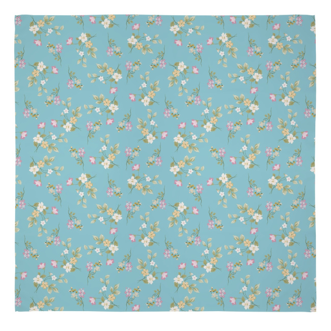 Toalha de Mesa 4 Lugares Elegance 1,40x1,40m Estampada Alegria