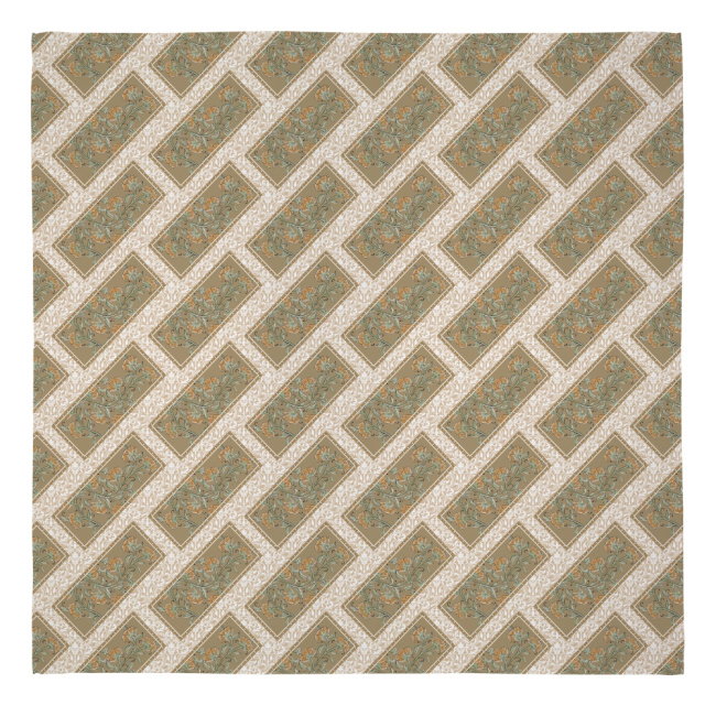 Toalha de Mesa 4 Lugares Elegance 1,40x1,40m Estampada Patchwork