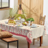 Toalha de Mesa 8 Lugares Basic 1,40x2,50m Estampada Cerejeira