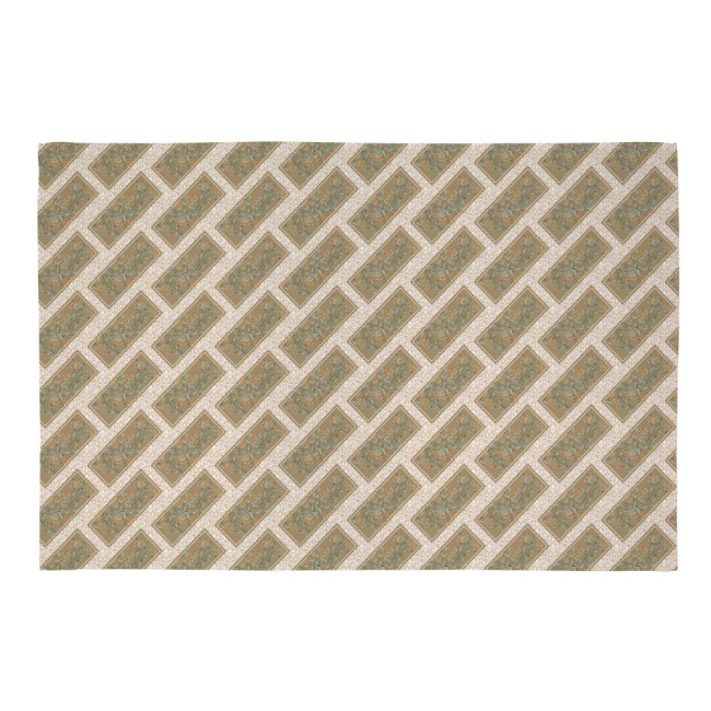Toalha de Mesa 8 Lugares Elegance 1,40x2,60m Estampada Patchwork