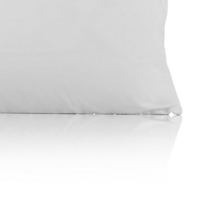 Travesseiro Confort Fibra Siliconizada Microfibra 70x50cm Branco