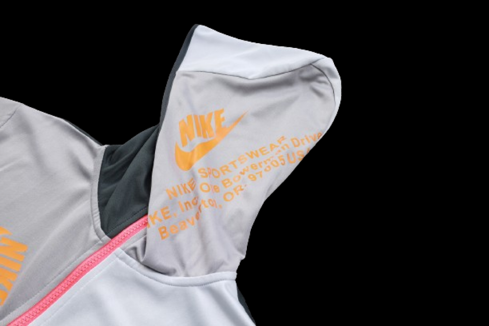 Conjunto Nike Sportswear Tech Fleece - Branco/Cinza/Cinza Claro