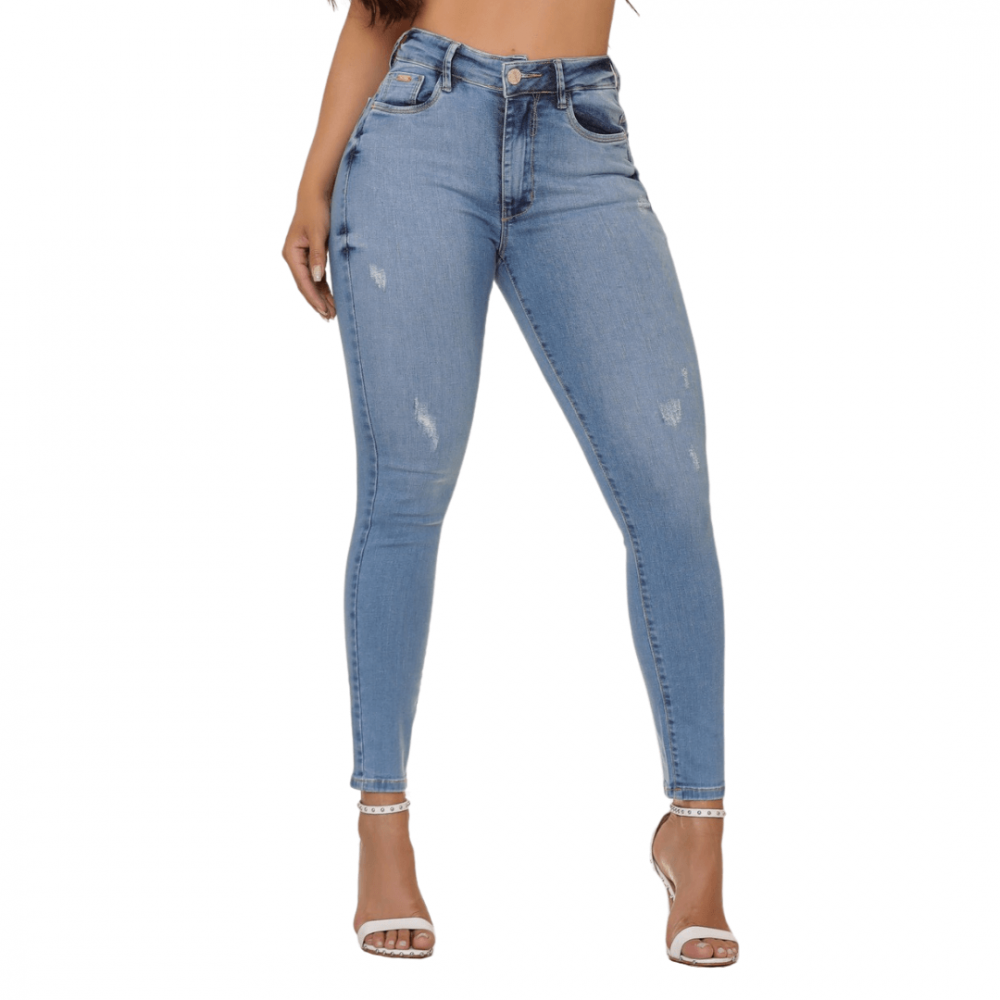 Calça Jeans Modeladora Skinny: Conforto e Estilo - LGvest