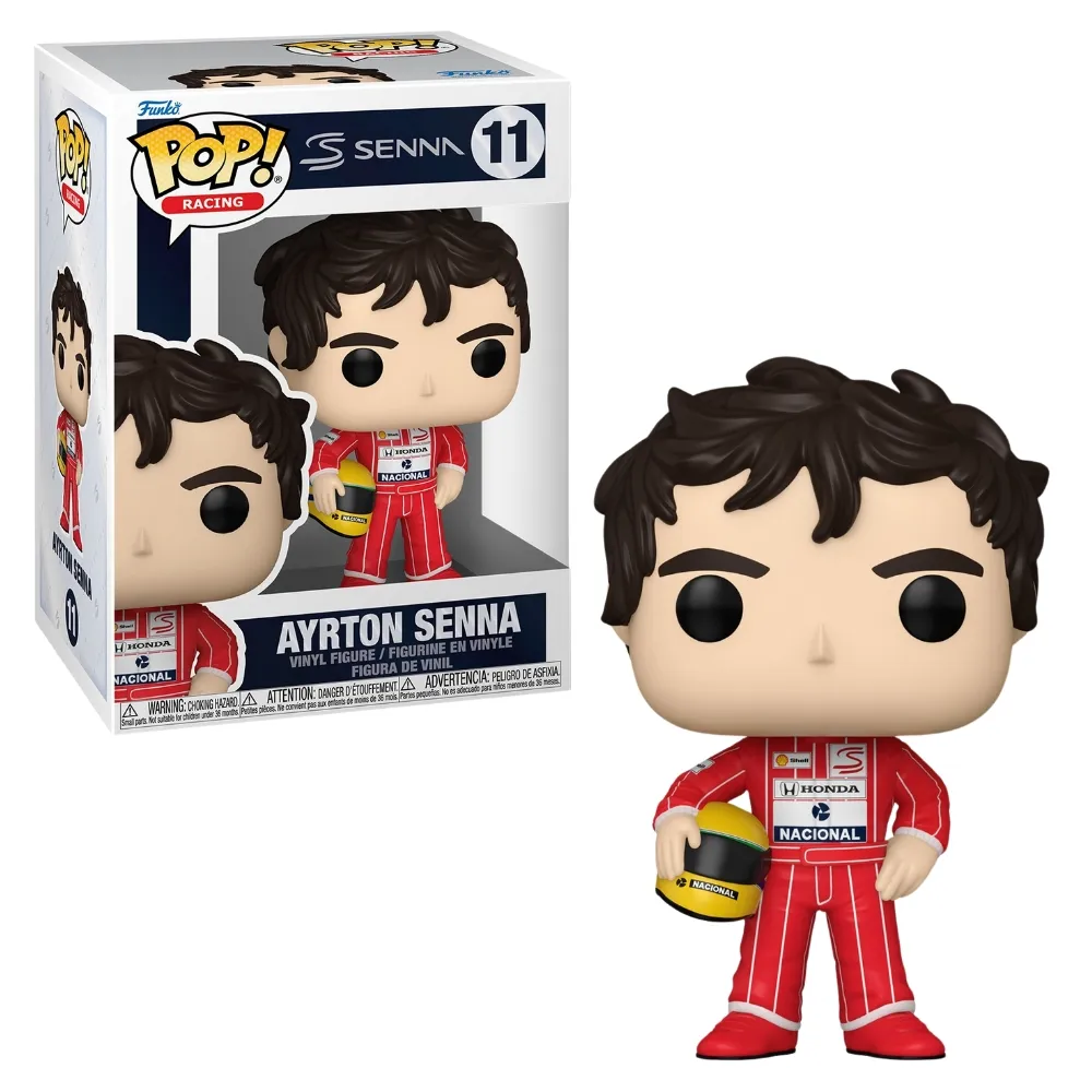 Funko Pop Ayrton Senna (Racing McLaren) 11 Senna - Loja All-Pro