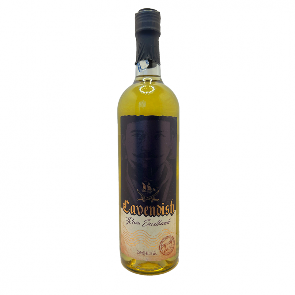 RUM CAVENDISH ENVELHECIDO EM CARVALHO FRANCÊS 750ML Loja do Amigão