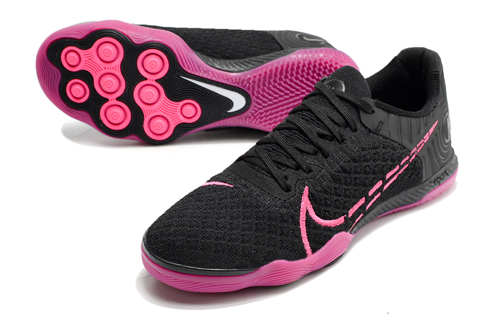 Chuteira Futsal Nike React Gato Preto Pink Loja Fanáticos