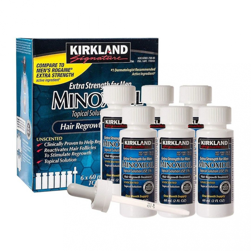 Minoxidil 5 Kirkland Tratamento Para 6 Meses Minoxidil Kirkland