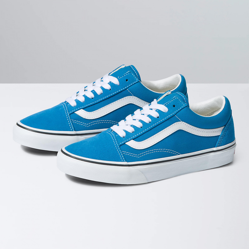TÊNIS VANS OLD SKOOL - AZUL MEDITERRÂNEO - Loja My Store
