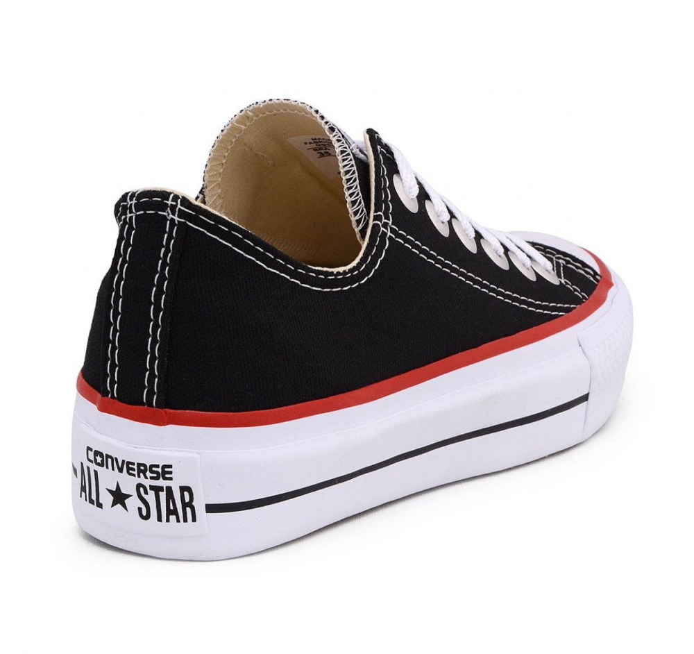 All Star PLATAFORMA Preto - Loja Santos Calçados