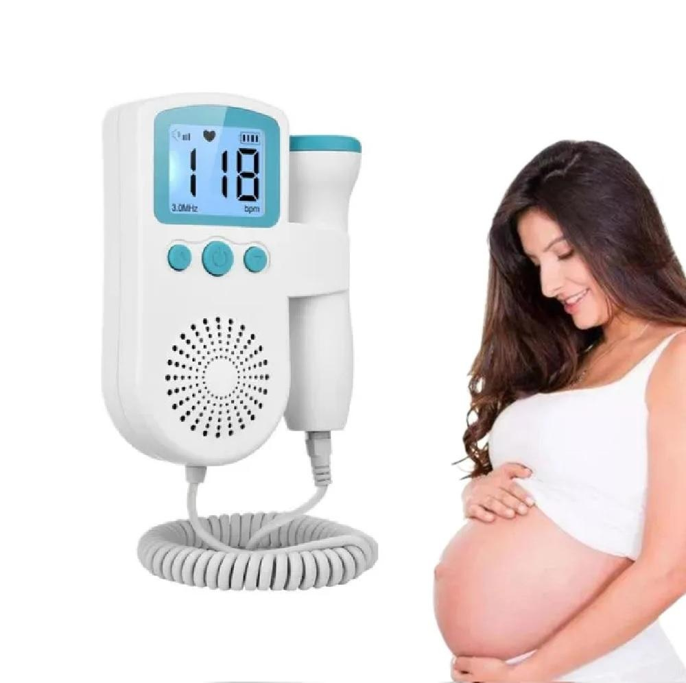 MONITOR FETAL DOPPLER APARELHO PARA OUVIR CORACAO DO BEBE ULTRASSOM ...
